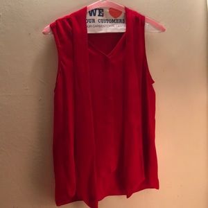 Parker tank with bow tie front